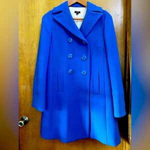 J. Crew Double Breasted Swing Coat Size 6